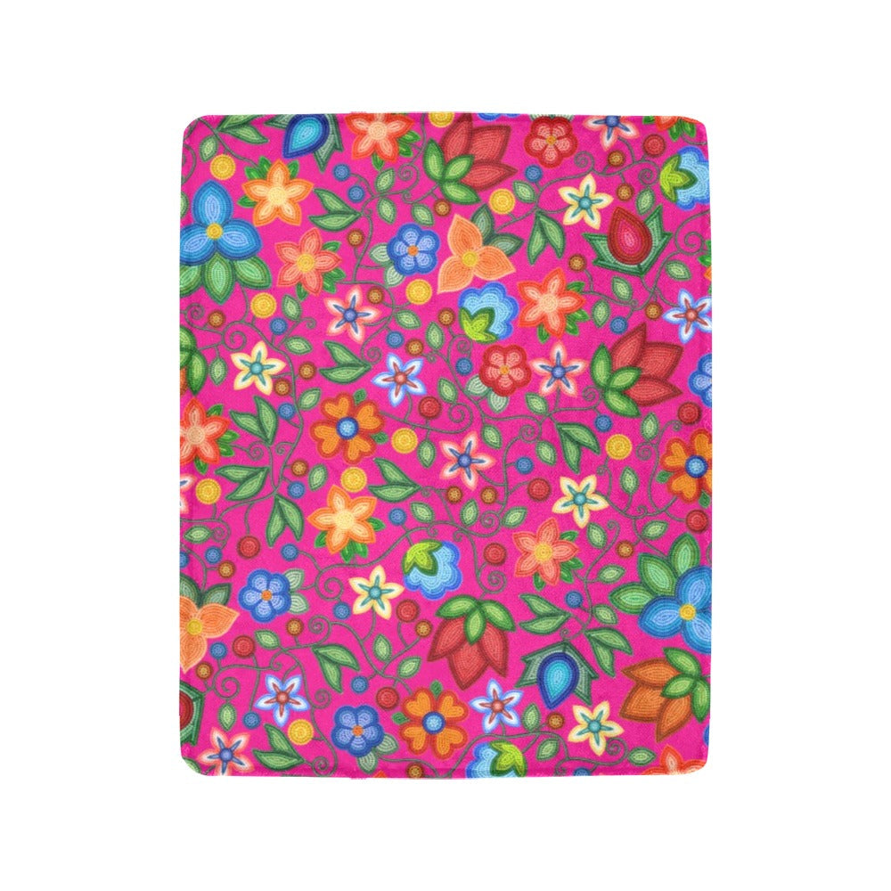 Morning Harmony Pink Ultra-Soft Micro Fleece Blanket 40"x50"