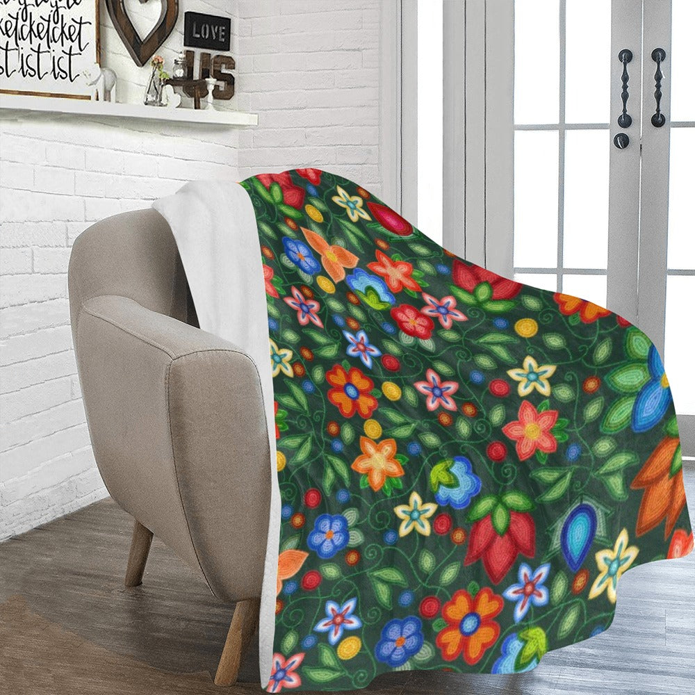 Morning Harmony Forest X-Large Micro Fleece Blanket