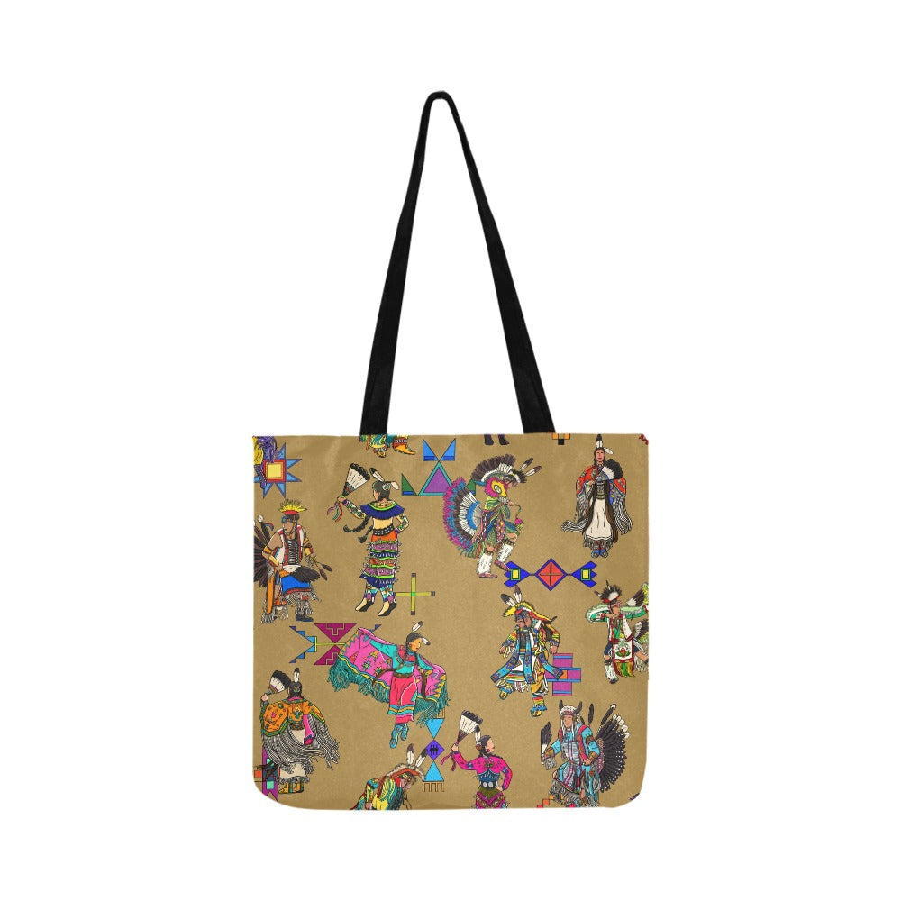 Grand Entry Dancers Earth Reusable Shopping Bag