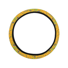 Load image into Gallery viewer, Willow Bee Sunshine Steering Wheel Cover with Elastic Edge
