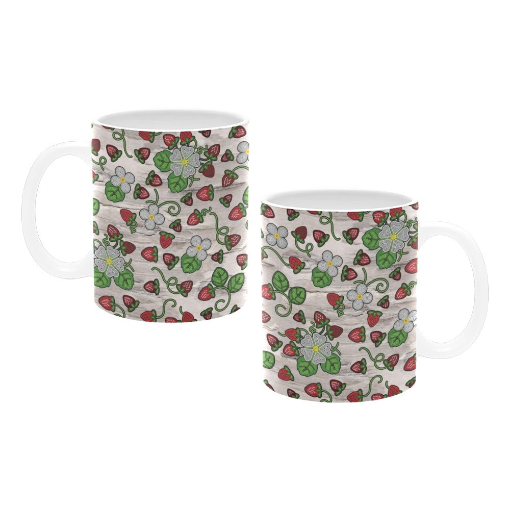 Strawberry Dreams Bright Birch Mug