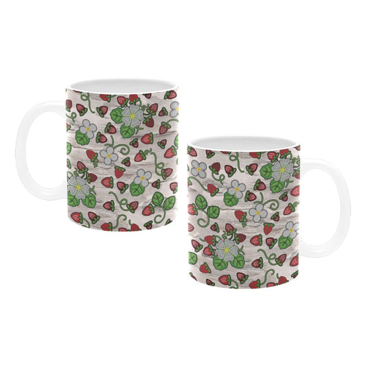 Strawberry Dreams Bright Birch Mug