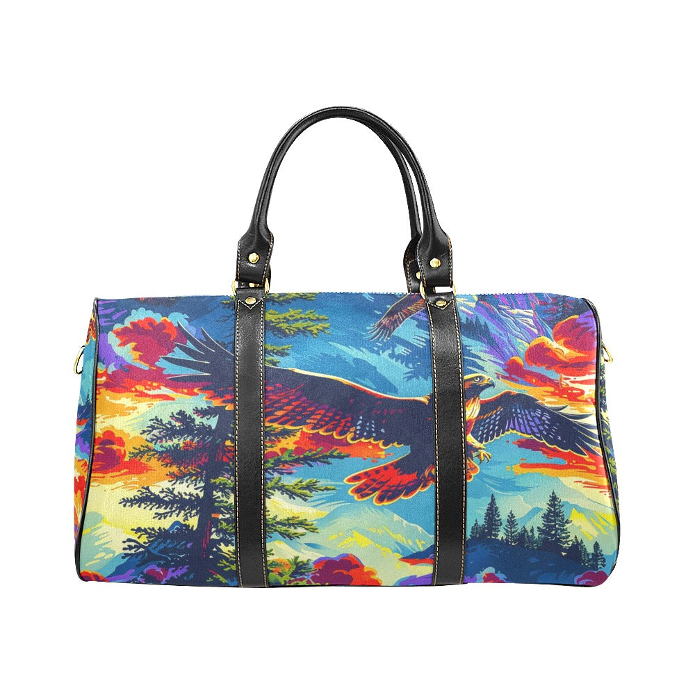 Hunting Hawks Large Travel Bag