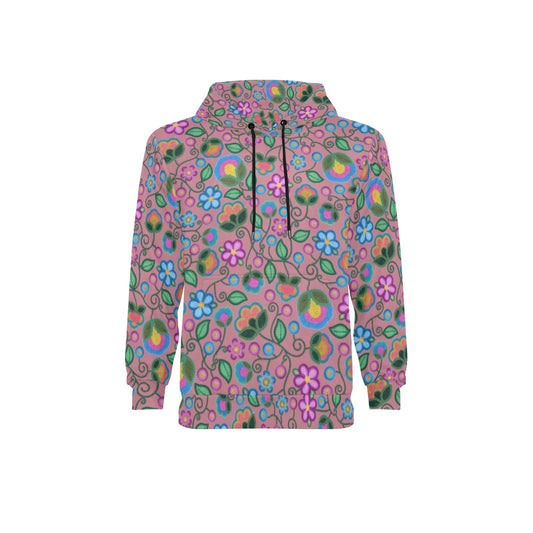 Turquoise Sunbeam Peach Fleece Hoodie