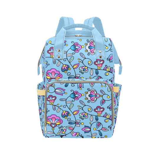 Autumn Bundle Blessing Blue Multi-Function Diaper Backpack/Diaper Bag