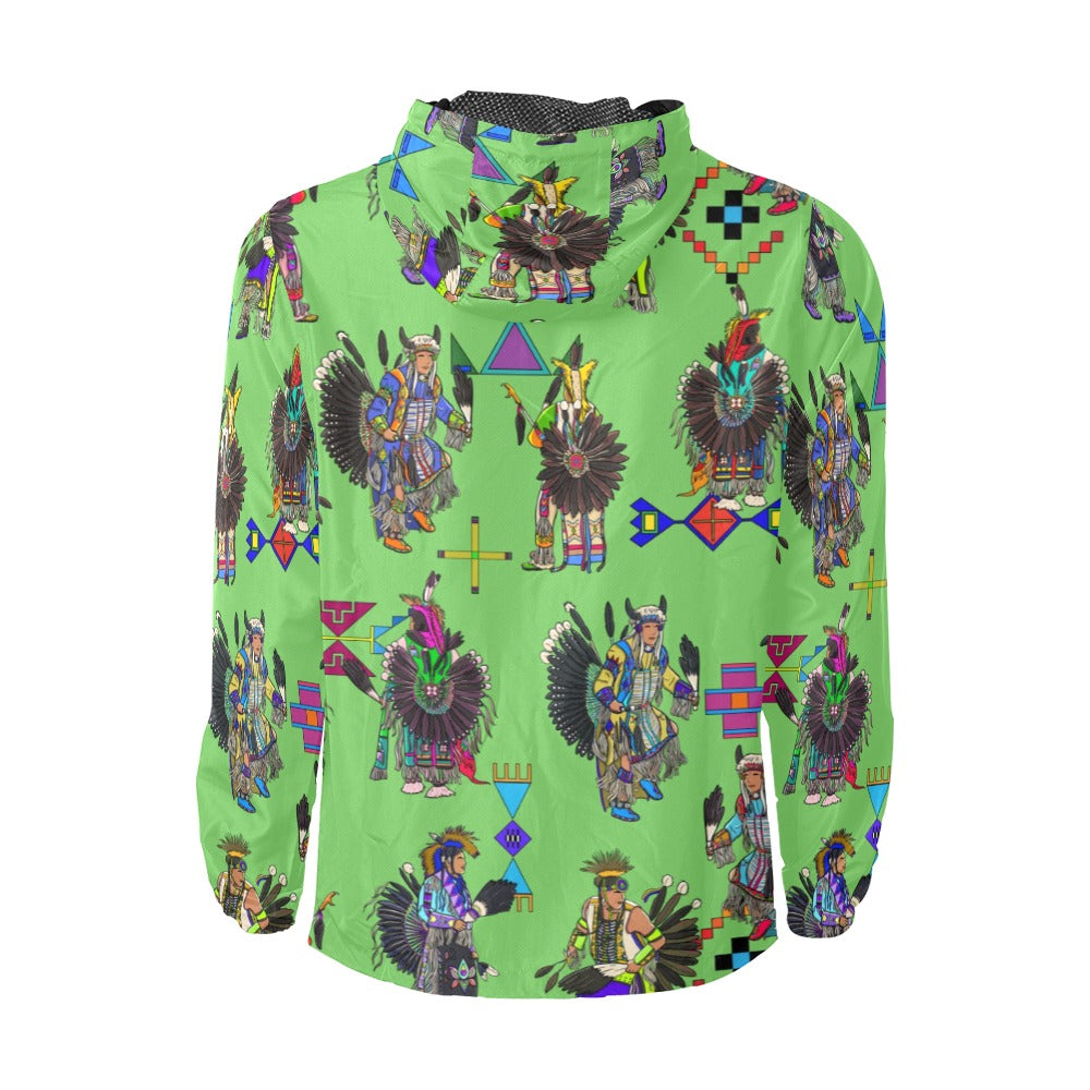 Men's Tradish Dancers Grass Men's Windbreaker