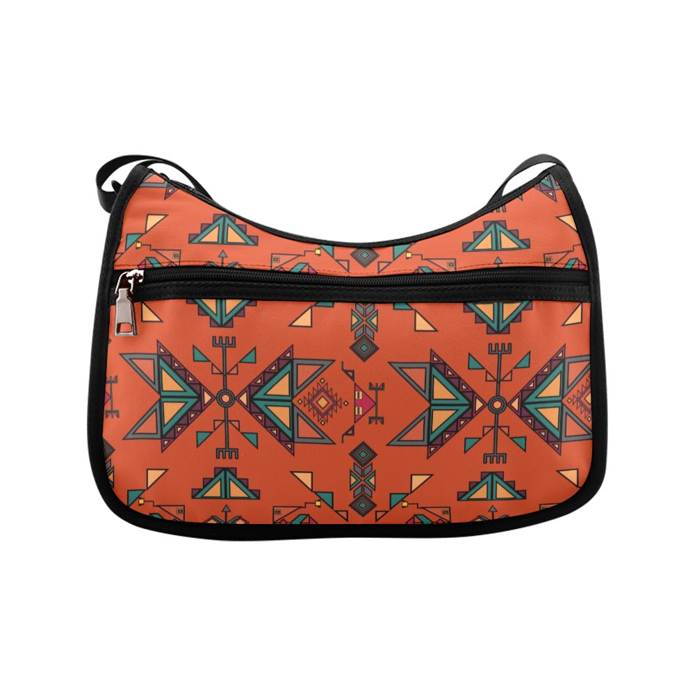 Arrow Dawn Orange Crossbody Bag