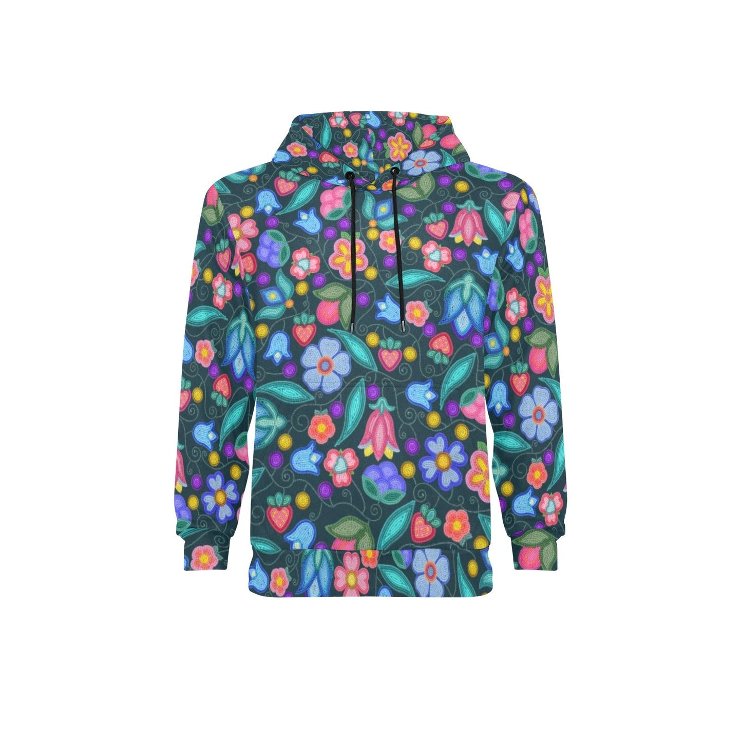 Sweet Offering Dark Teal Fleece Hoodie
