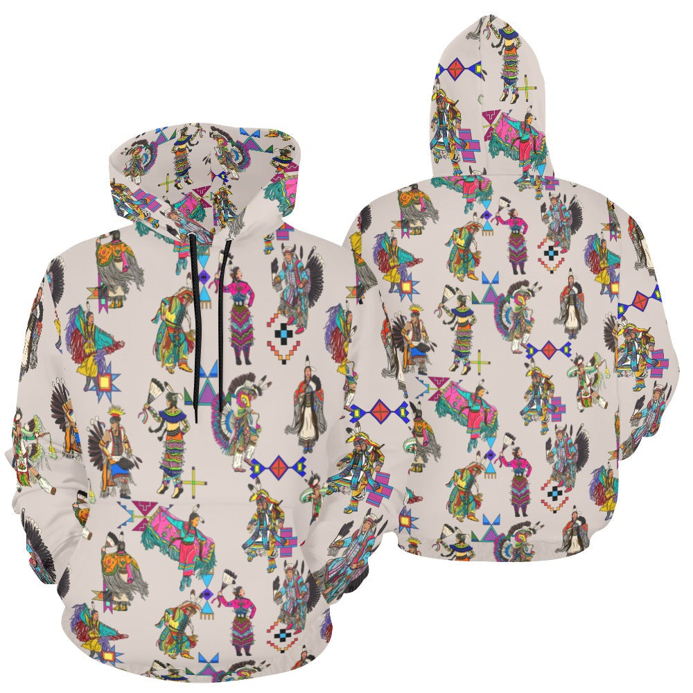Grand Entry Dancers Muslin Hoodie for Men