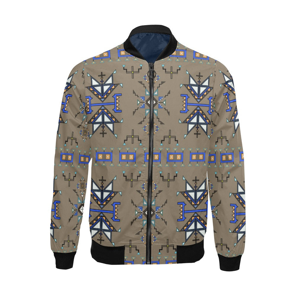 Eagle Strike Brown Bomber Jacket for Men