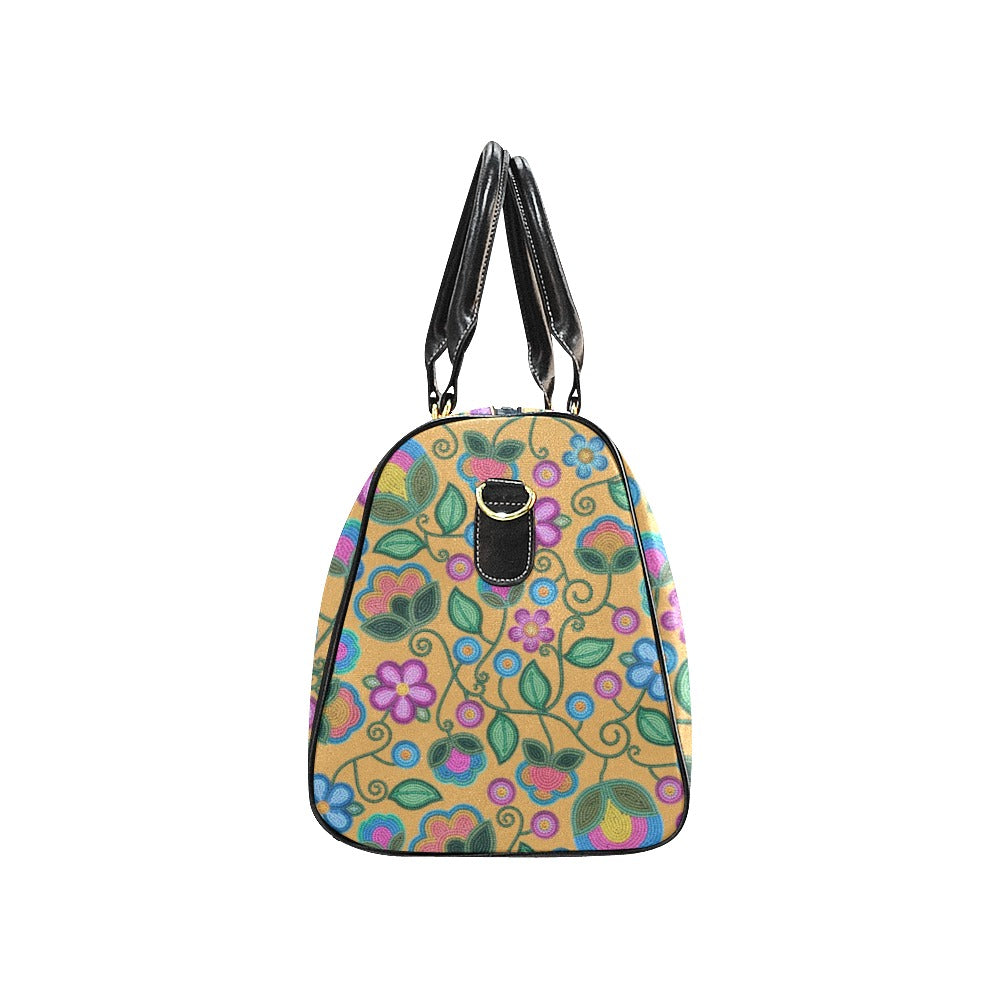 Turquoise Sunbeam Yellow Small Travel Bag