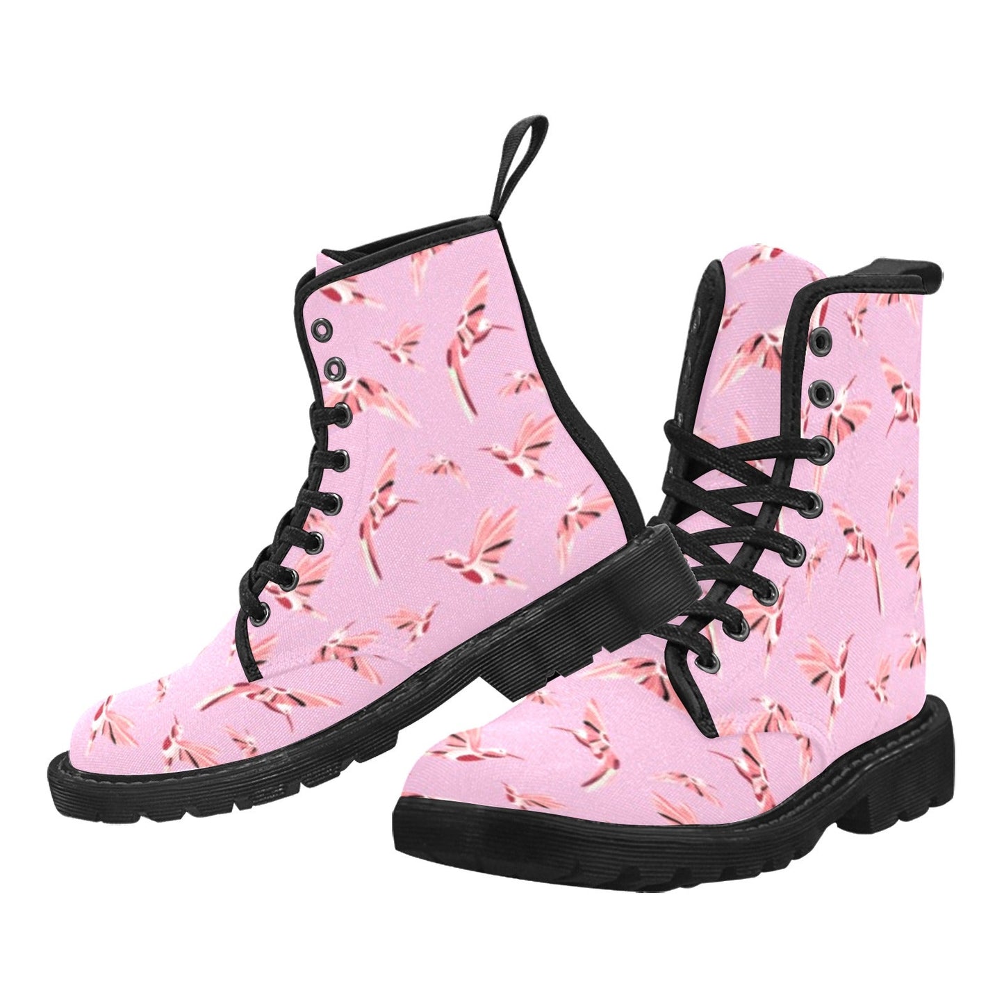 Strawberry Pink Boots for Men