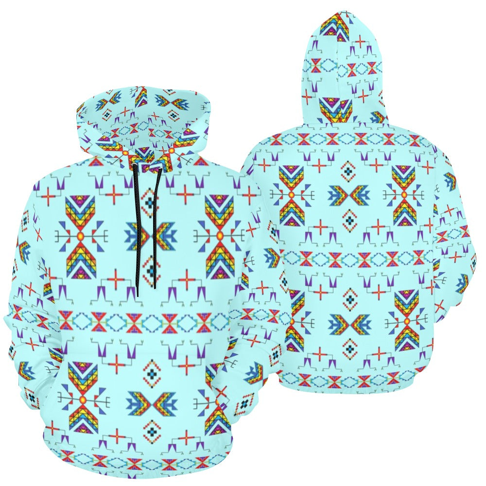 Rainy Chief Rainbow Robin Egg Hoodie for Men