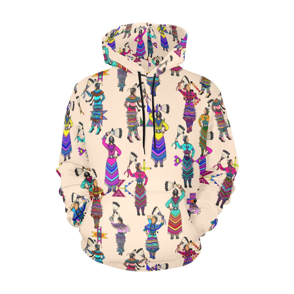 Women's Jingle Dancers Muslin Hoodie for Men