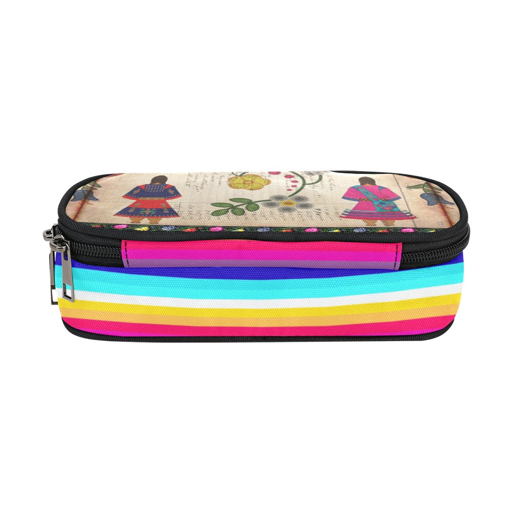 Floral Ledger Sisters Pencil Pouch