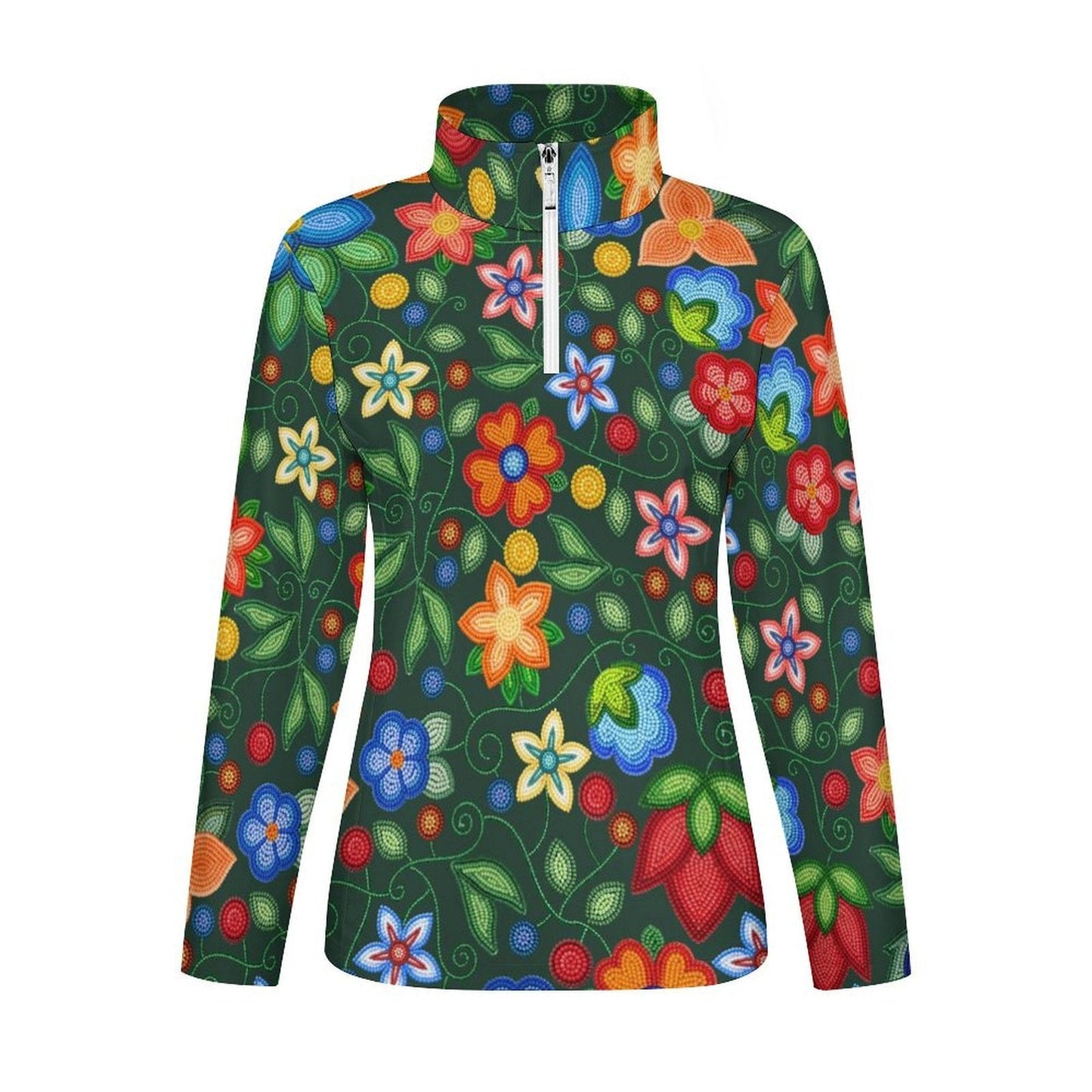 Morning Harmony Forest Women's Long Sleeve Yoga Shirt