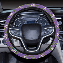 Load image into Gallery viewer, First Bloom Royal Steering Wheel Cover with Elastic Edge
