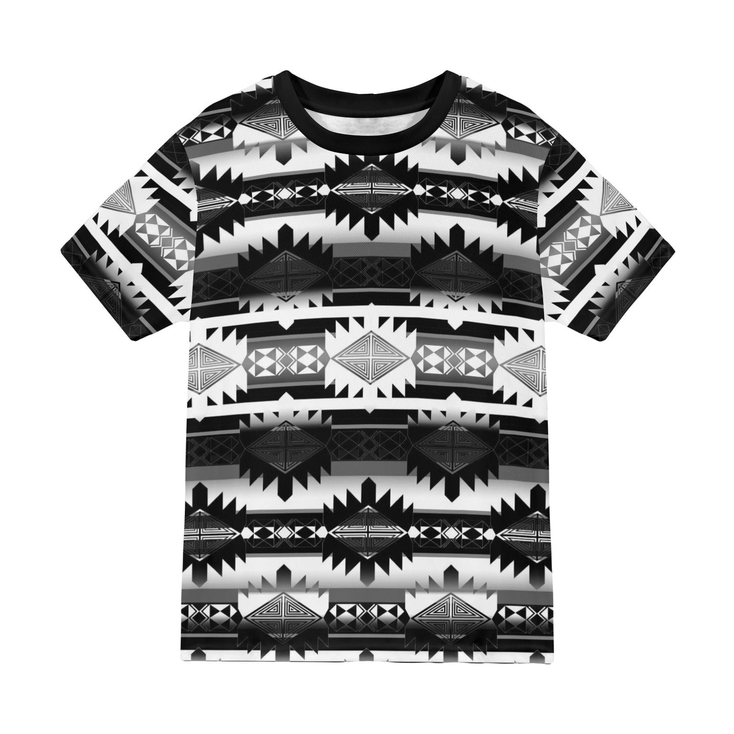 Okotoks Black and White T-shirt for Men