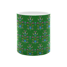 Load image into Gallery viewer, Dakota Damask Green Mug
