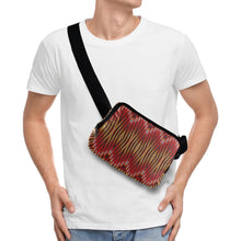 Load image into Gallery viewer, Fire Feather Red Belt Bag
