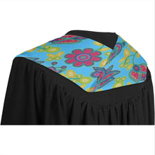 Load image into Gallery viewer, Beaded Nouveau Lime Graduation Stole
