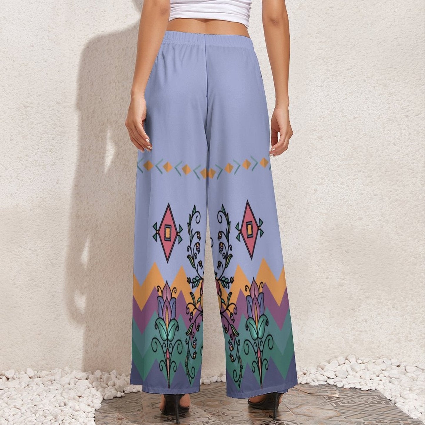 Rust and Ember Flower Song Ribbon Pant