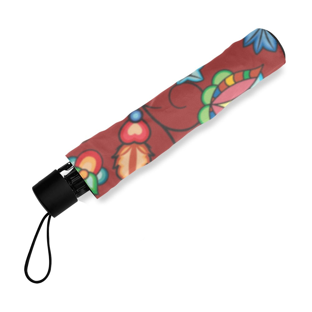 Prairie Plains Spirit Red Foldable Umbrella