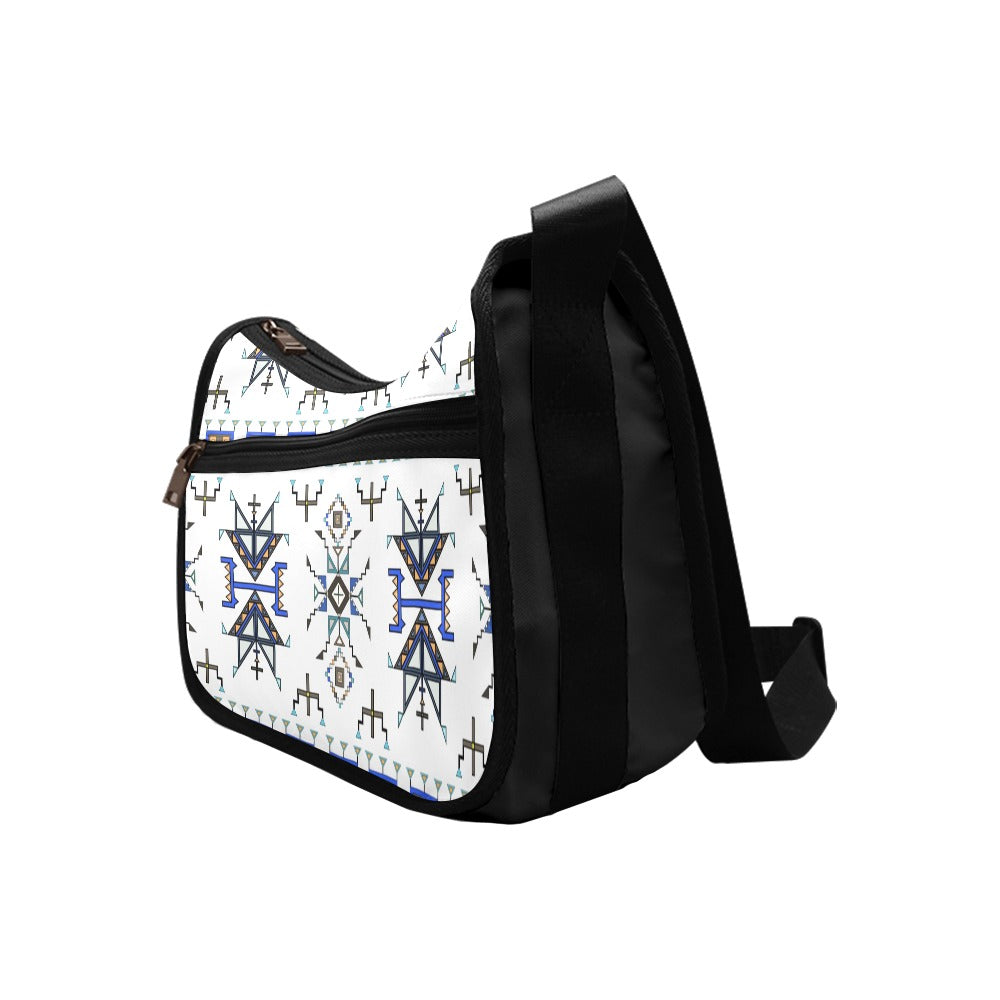 Eagle Strike White Crossbody Bag