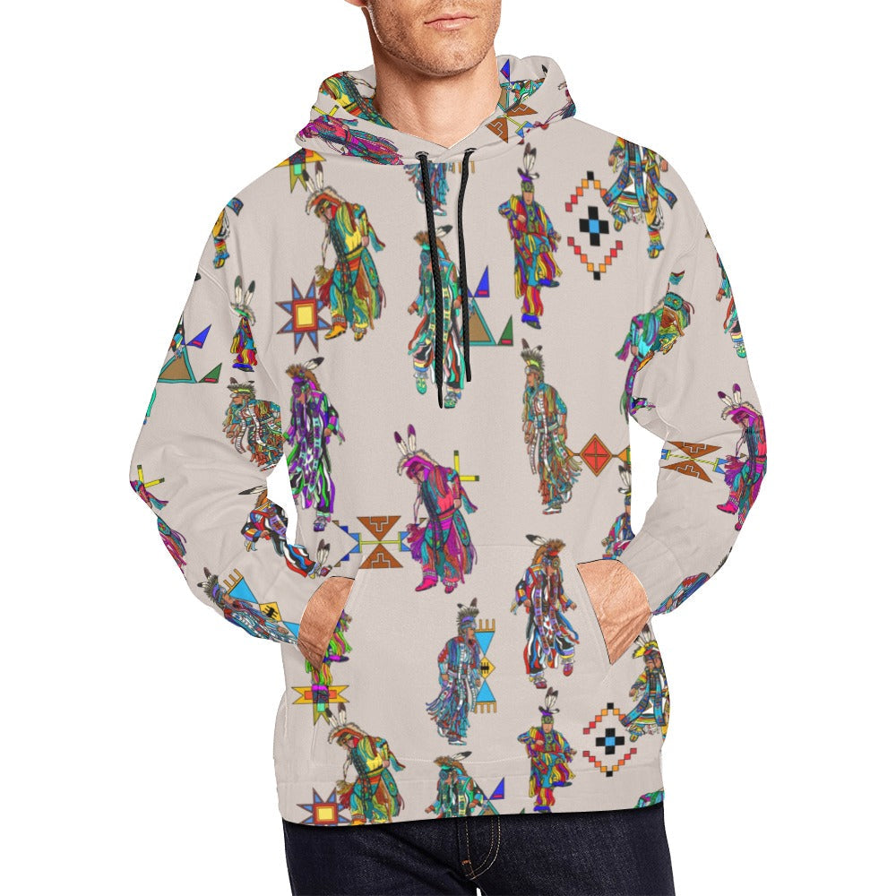 Men's Grass Dancers Muslin Hoodie for Men