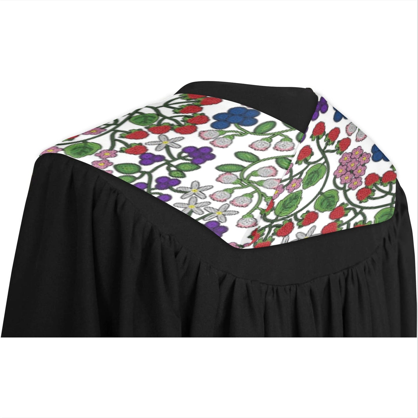 Takwakin Harvest White Graduation Stole