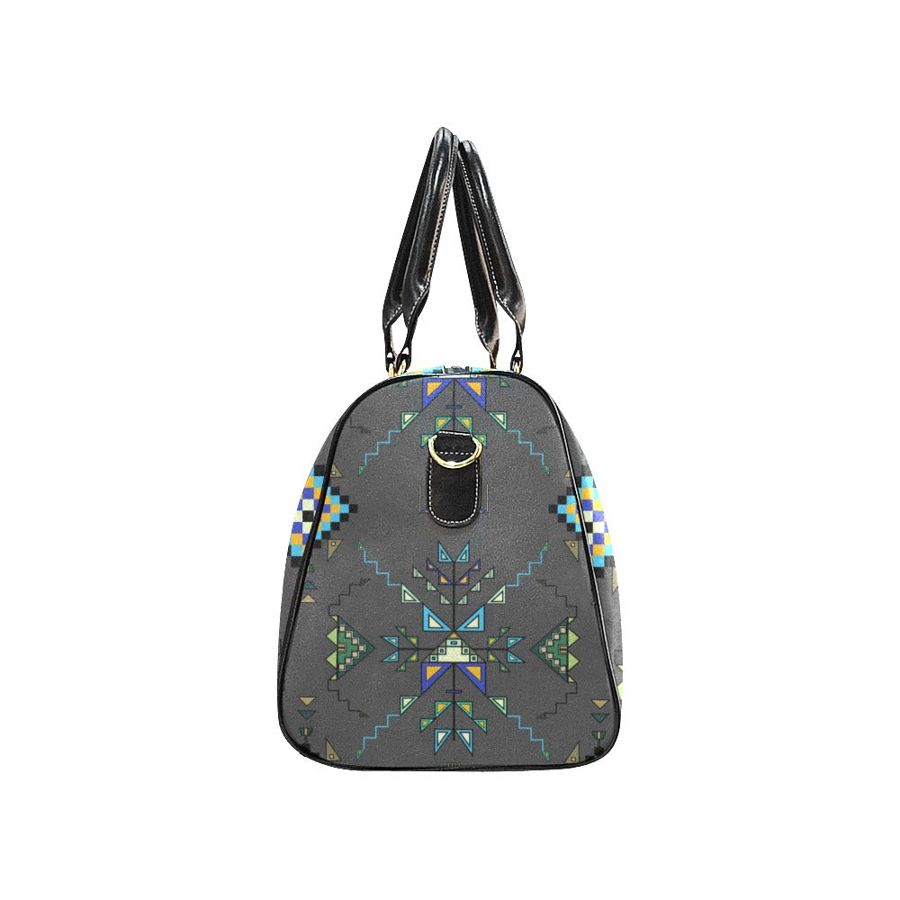 Bear Shield Dark Gray Small Travel Bag