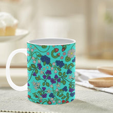 Load image into Gallery viewer, Grandmother Stories Turquoise Mug
