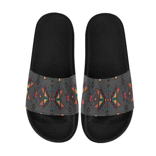 Arrow Dawn Gray Slide Sandals