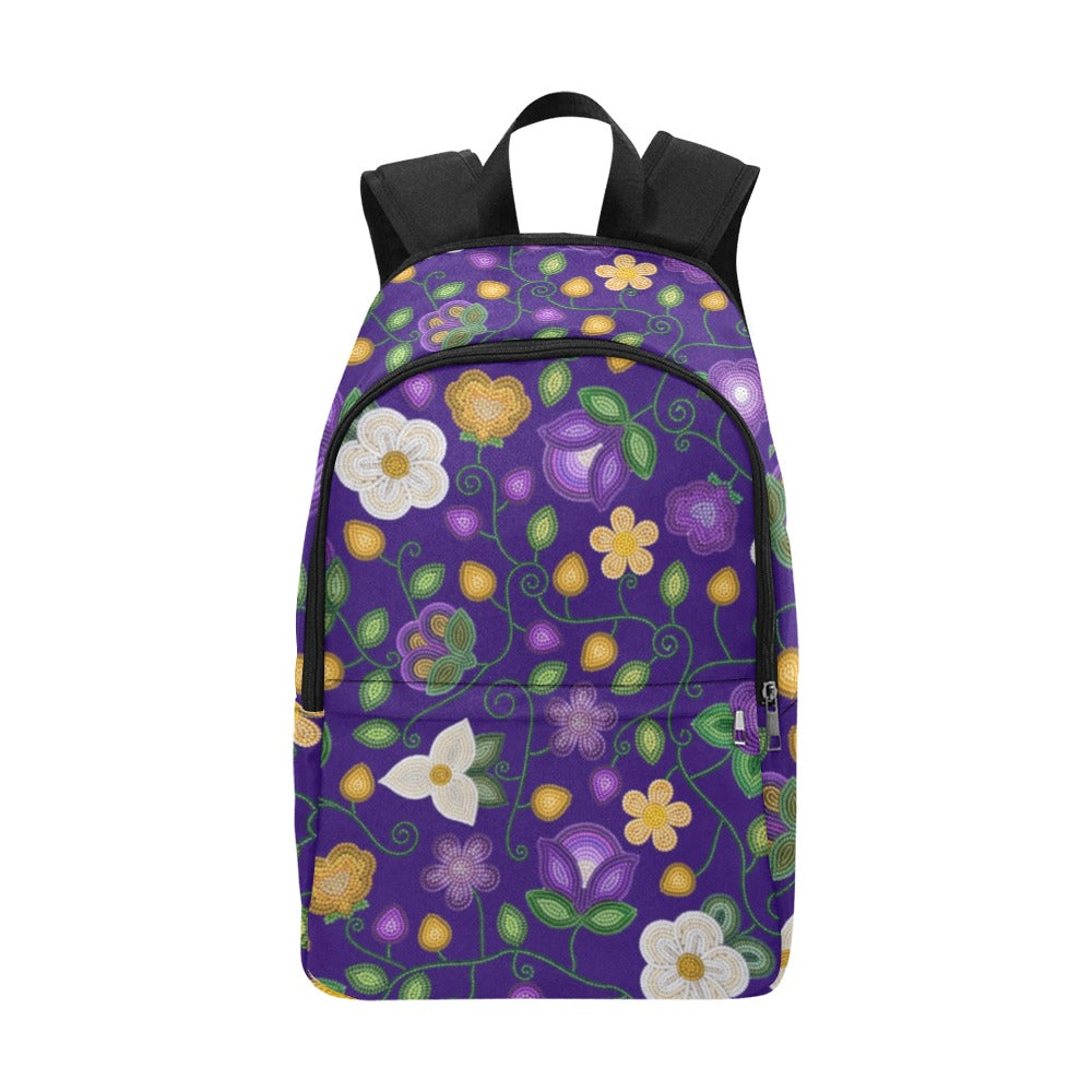 Midnight Moss Bloom Aubergine Backpack