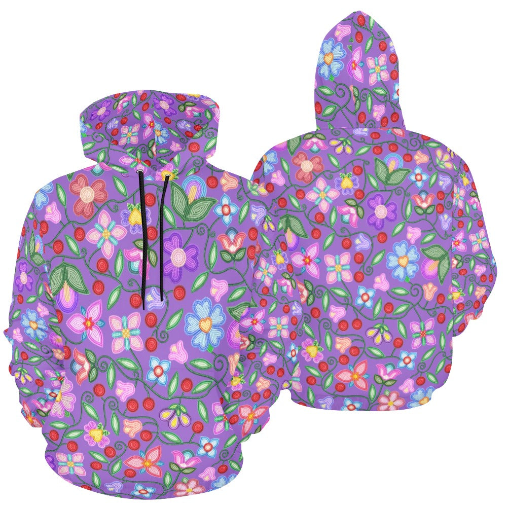Petal Harmony Lavender Hoodie for Men