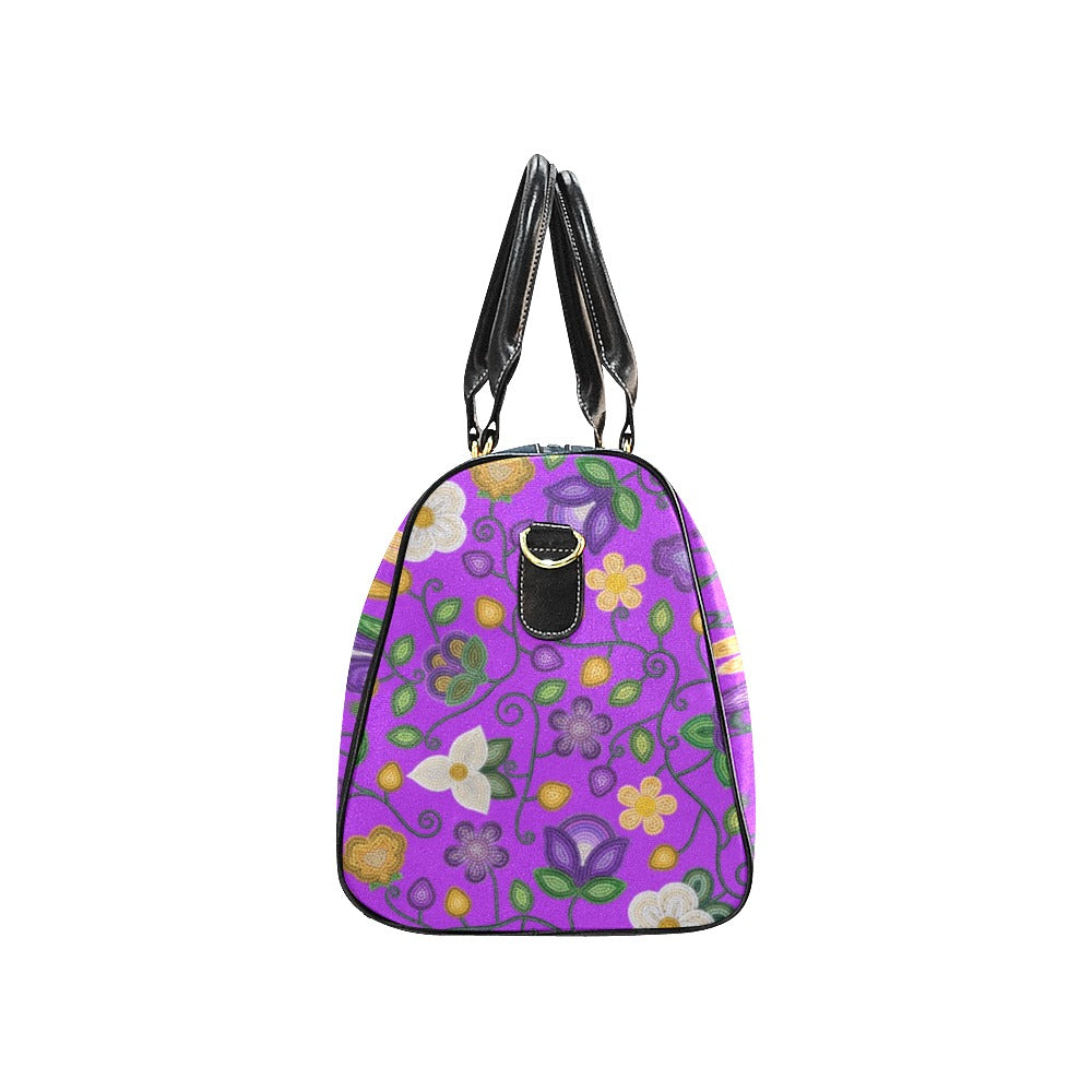 Midnight Moss Bloom Purple Small Travel Bag