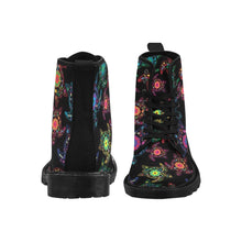 Load image into Gallery viewer, Neon Floral Turtle Boots
