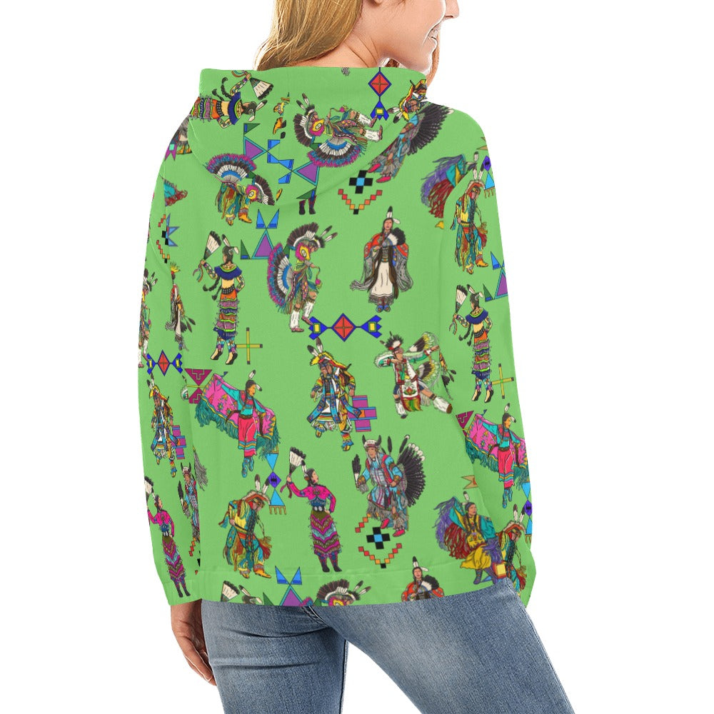 Grand Entry Dancers Grass Hoodie for Women
