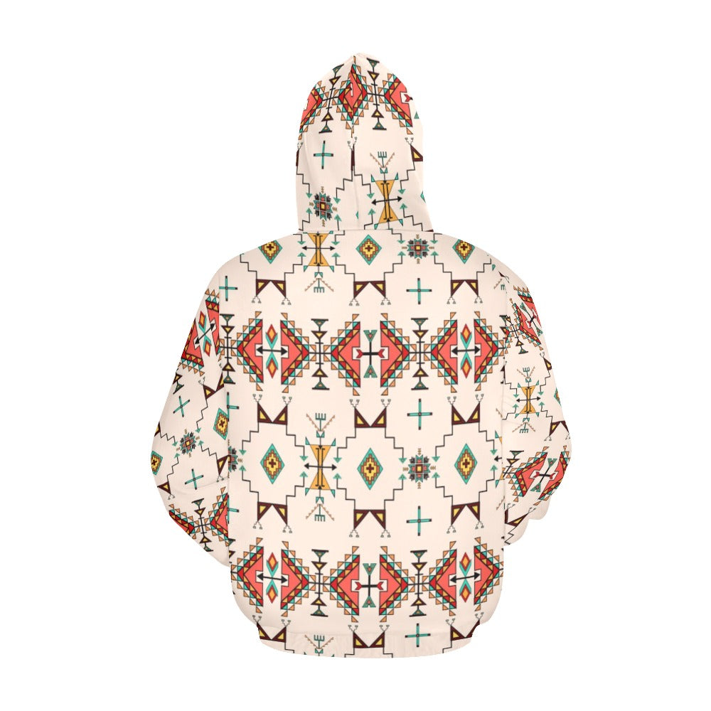 Thunder Flight Cream Hoodie for Men