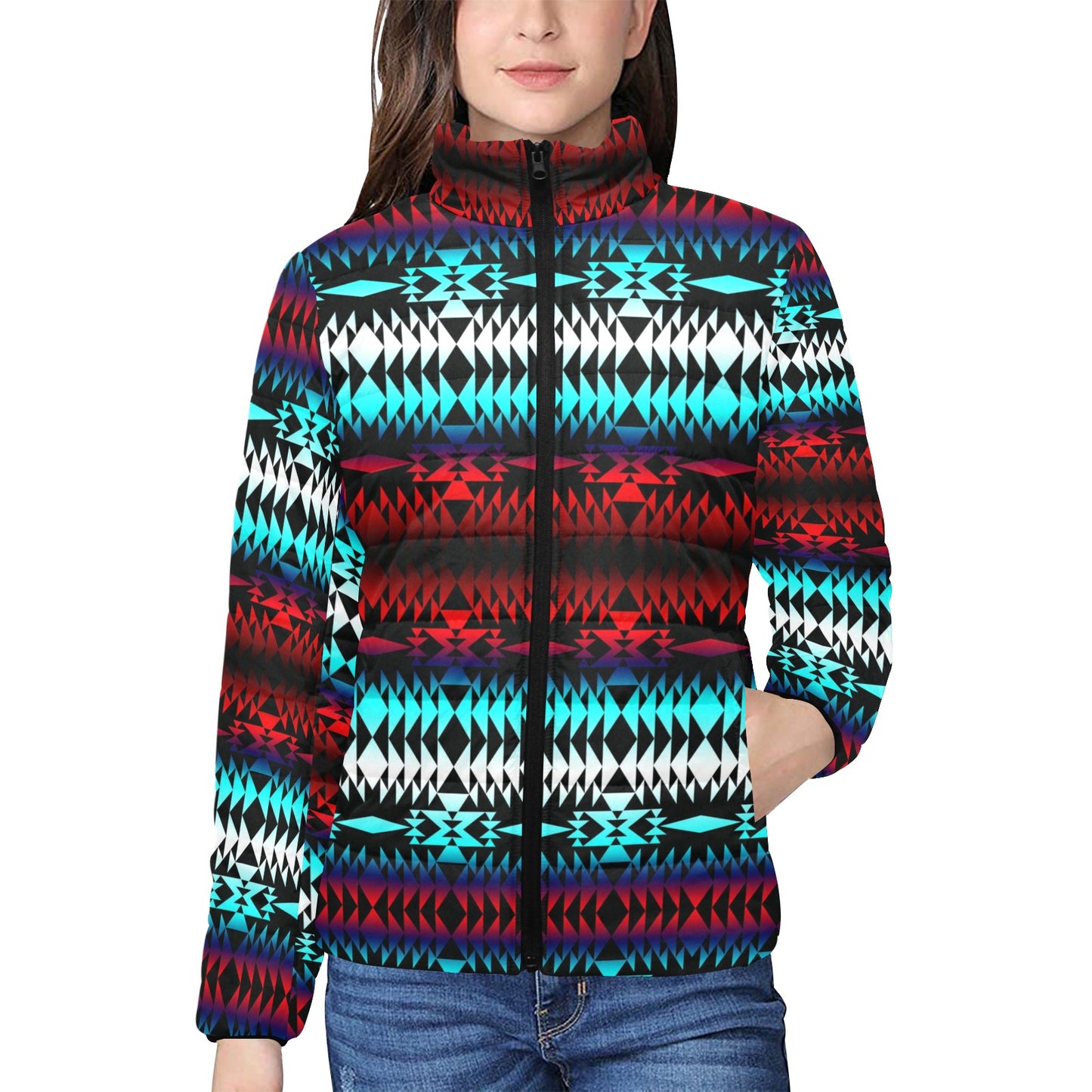 Two Worlds Stand Collar Jacket