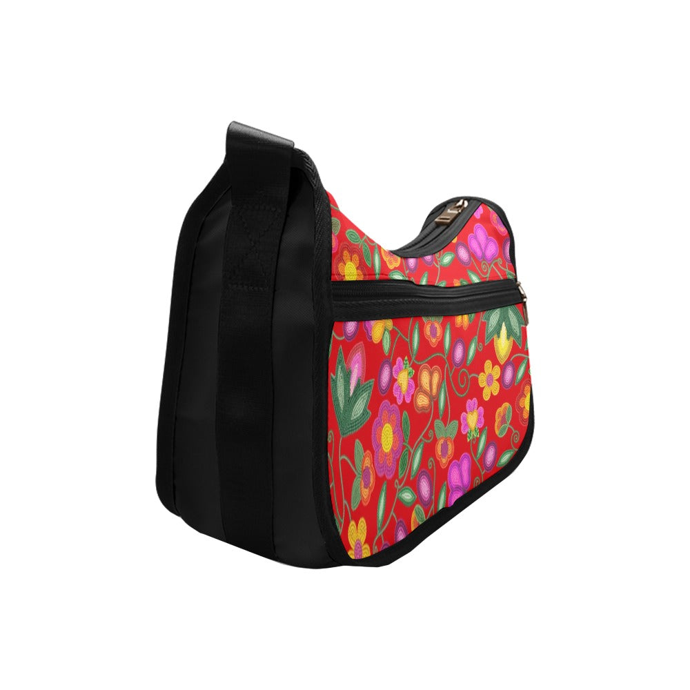 Boreal Bounty Red Crossbody Bag