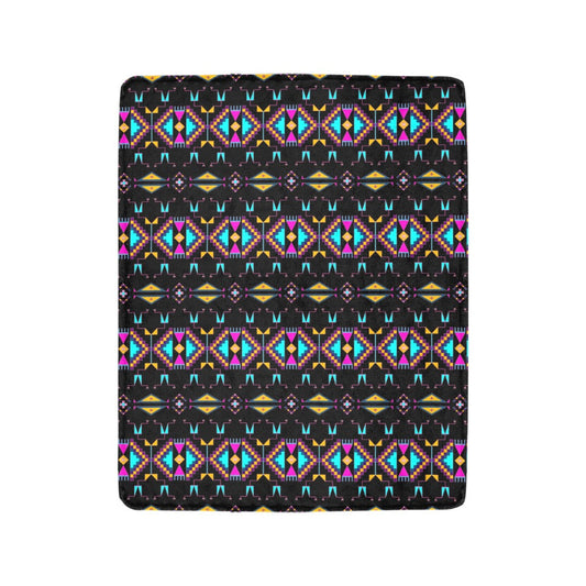 Rite of Passage Black Ultra-Soft Micro Fleece Blanket 40"x50"