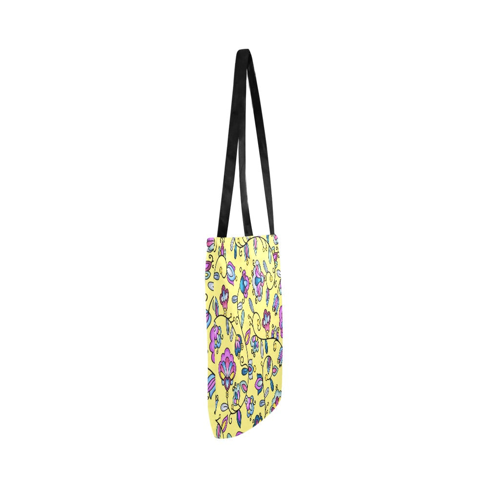 Autumn Bundle Blessing Yellow Reusable Shopping Bag