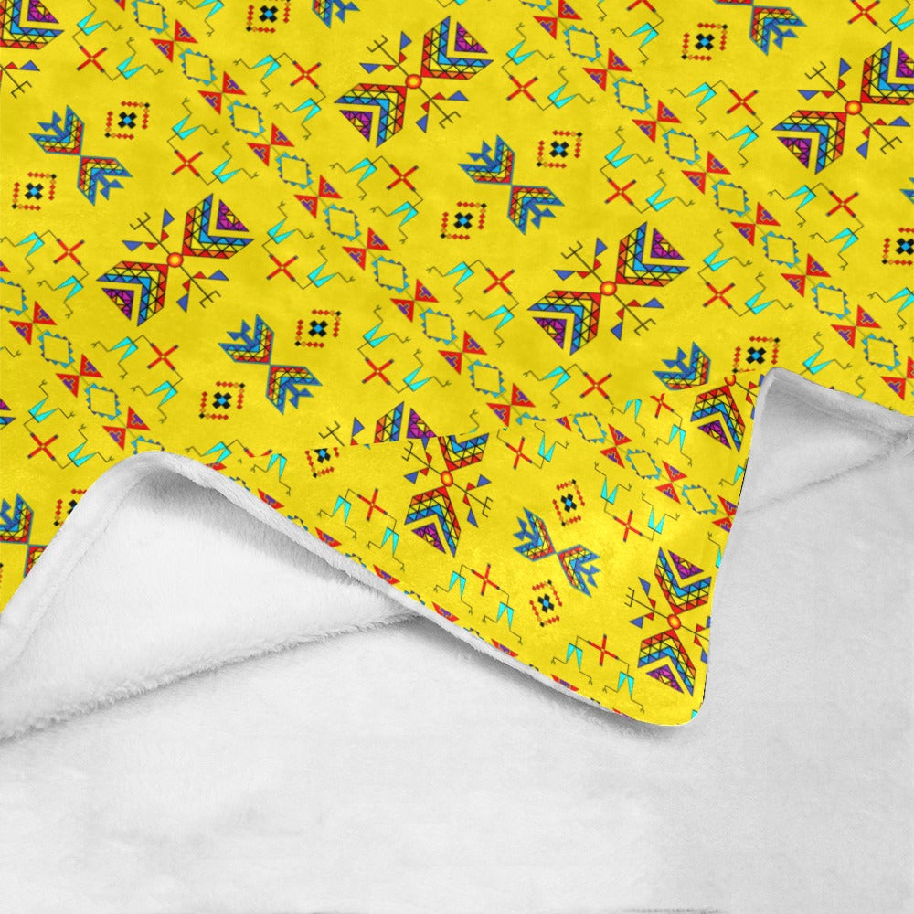 Rainbow Chief Rainbow Yellow Ultra-Soft Micro Fleece Blanket 50"x60"