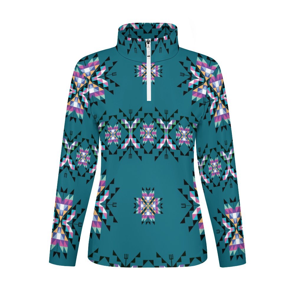 Medicine Lodge Dark Winter Long Sleeve Yoga Shirt