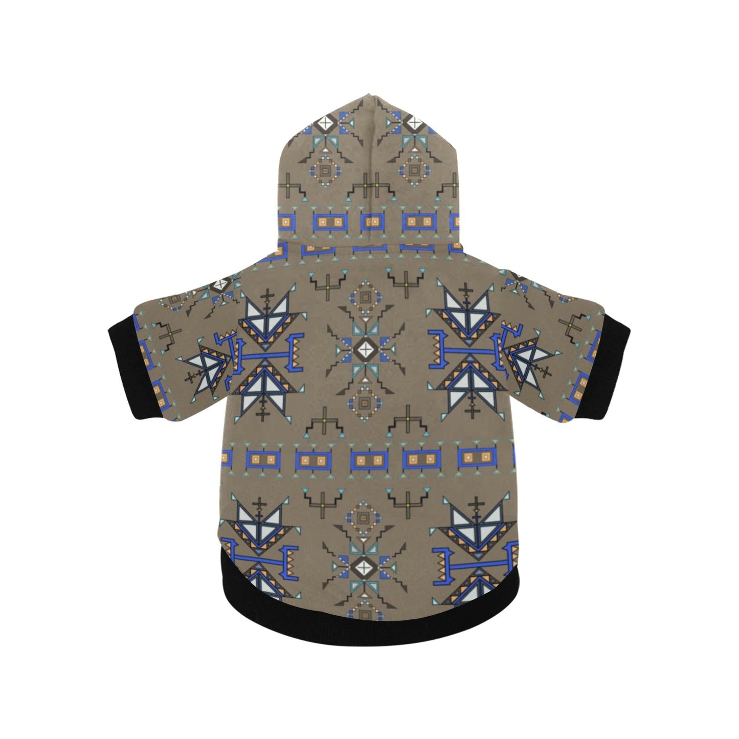 Eagle Strike Brown Pet Dog Hoodie