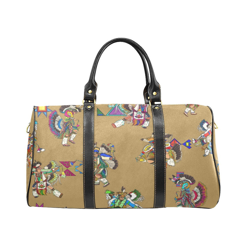 Men's Fancy Dancers Earth Large Travel Bag