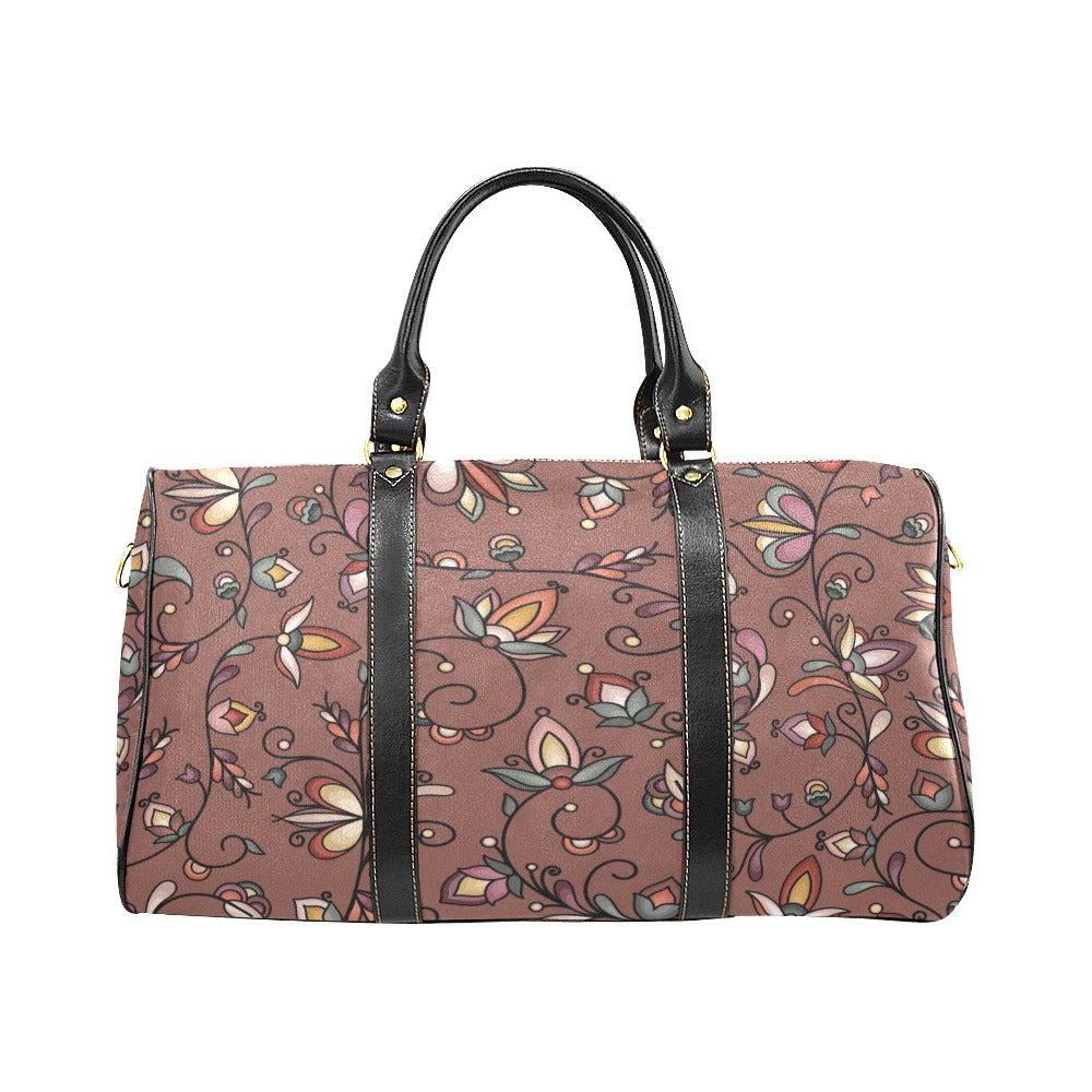 Burnt Sky Petals Large Travel Bag