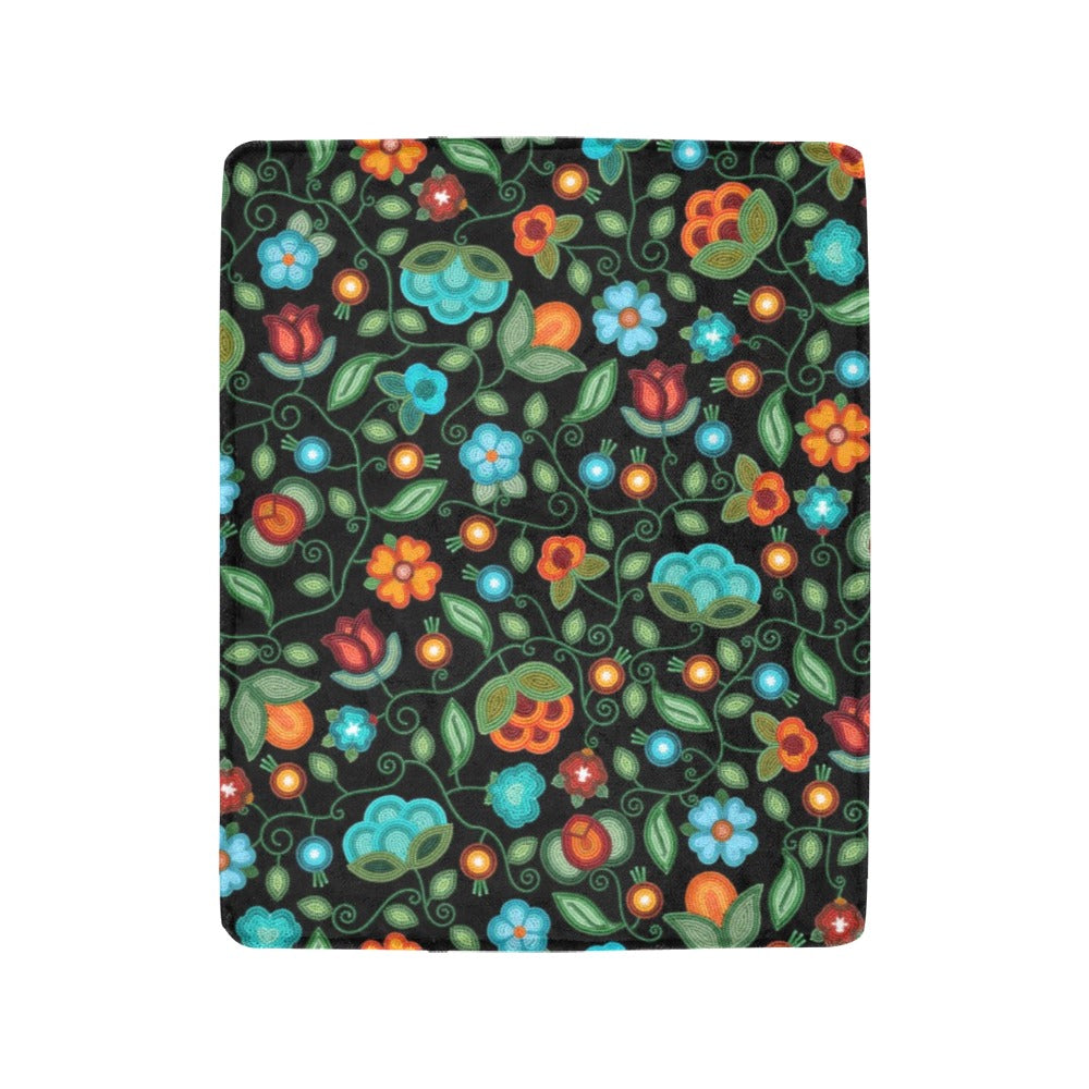 Prairie Fire Petals Ultra-Soft Micro Fleece Blanket 40"x50"