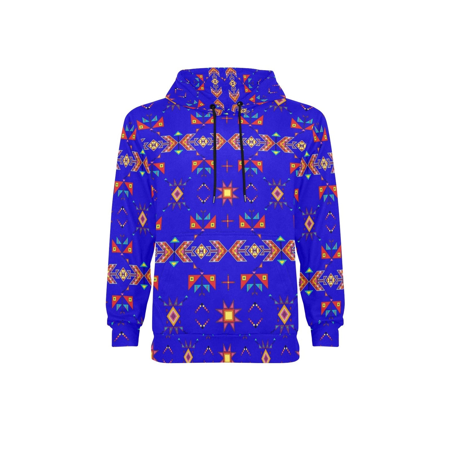 Scattered Generations Royal Men's Long Sleeve Fleece Hoodie